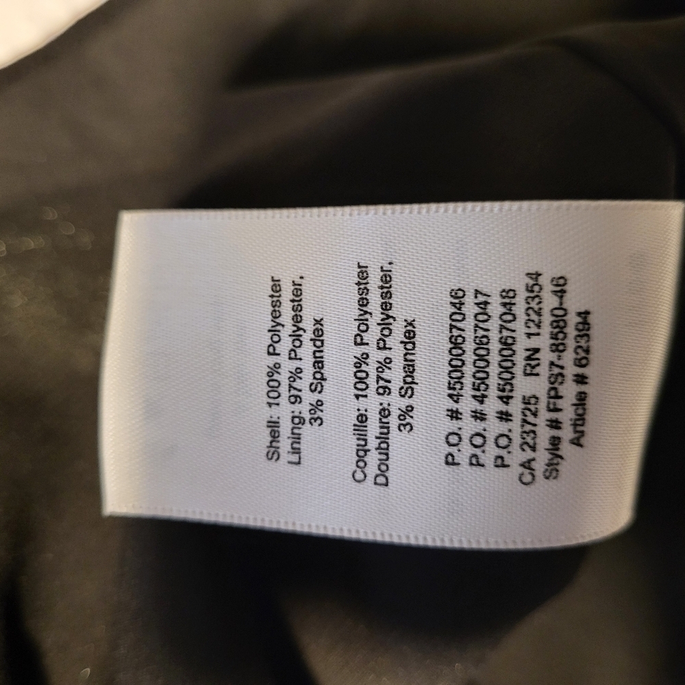 Wilfred Free Strappy V-Neck Loose Vivienne Dress Metallic Silver Size XXS NWT - Picture 3 of 7